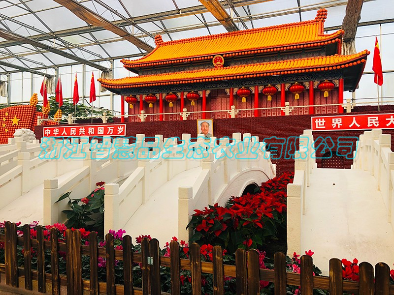 江西省萍乡市武功山花涧里农业观光园----天安门